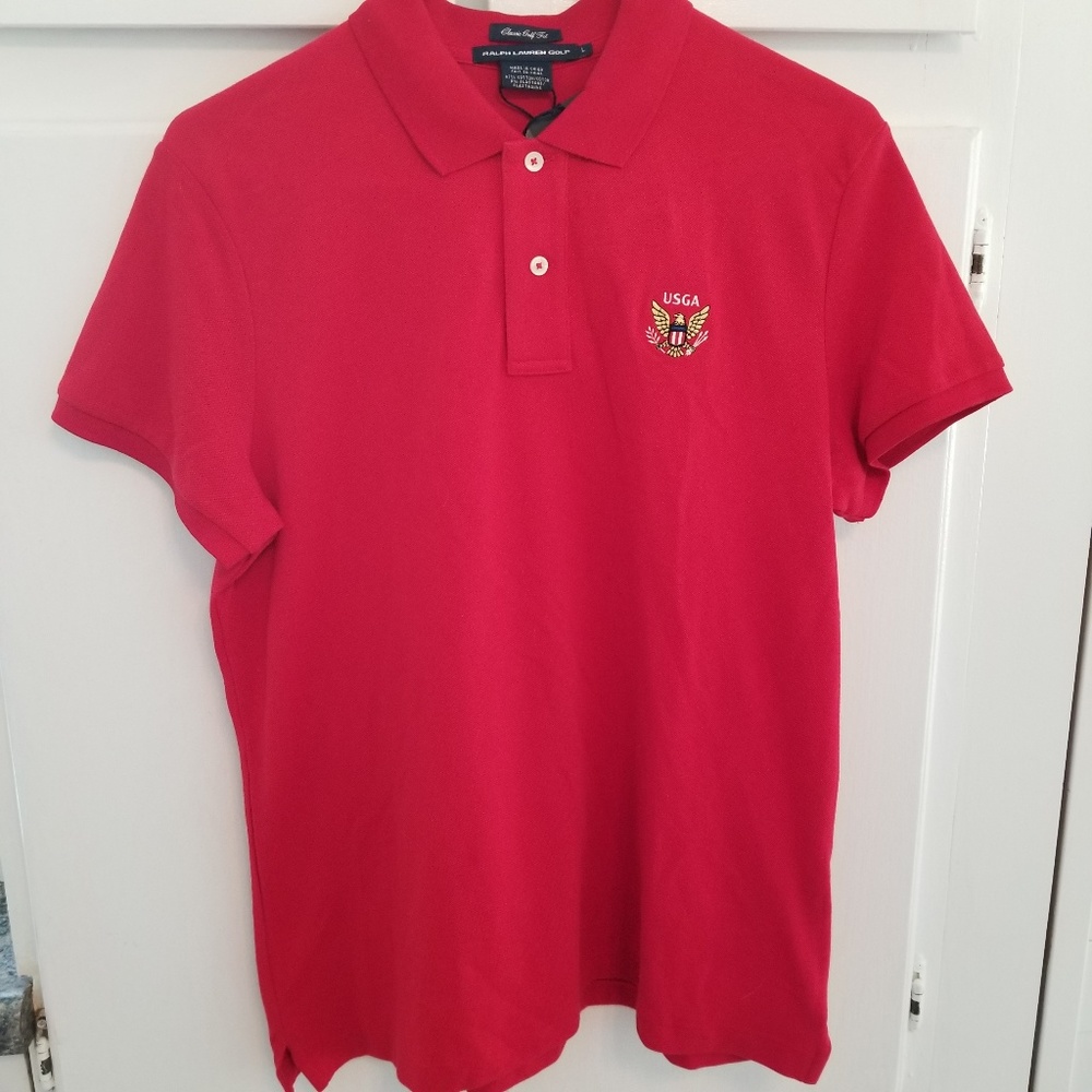 Ralph Lauren NWT Classic Fit Golf Shirt Women's L